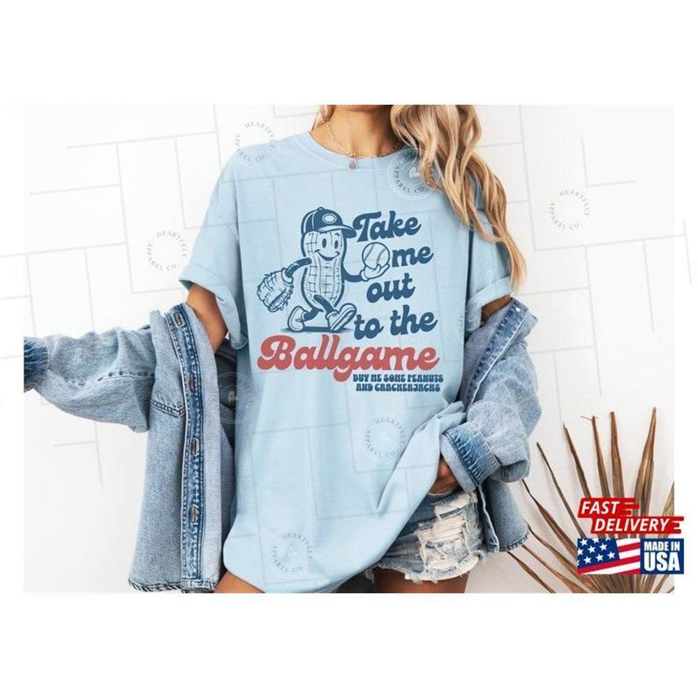 Cute Baseball Mom Shirt Gift For Mama Retro Baseballer Tshirt